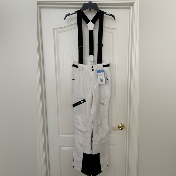 Pioneer Camp Women's Snow Pants Ski Bibs Pants Waterproof Size Small - Picture 4 of 10